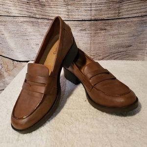 New brown loafers